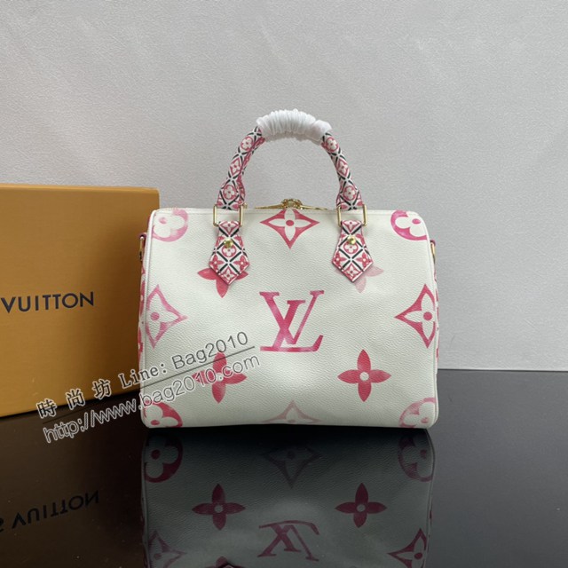 Lv路易威登2023專櫃新款Speedy Bandoulière25手袋 LV手提肩背女包 M22987 M23073 ydh5108